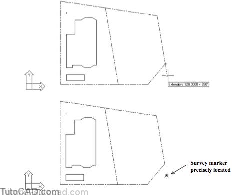 autocad line not parallel to ucs