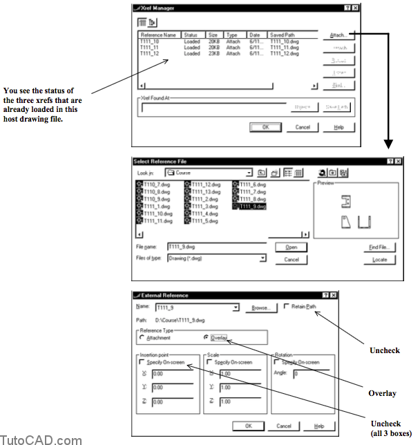 How To Use External Reference Files XREF | Tutorial AutoCAD